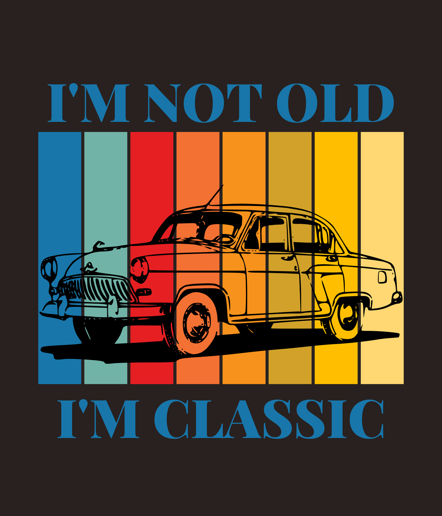 I'm not old - Unisex Classic T-Shirt